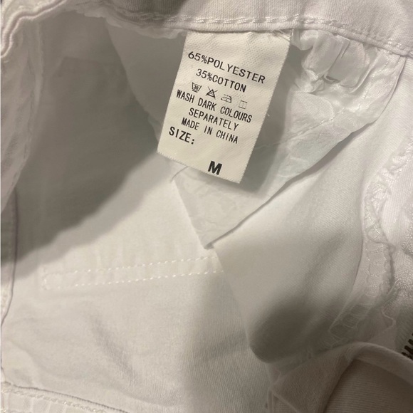 White Ripped Jeans - Picture 8 of 9